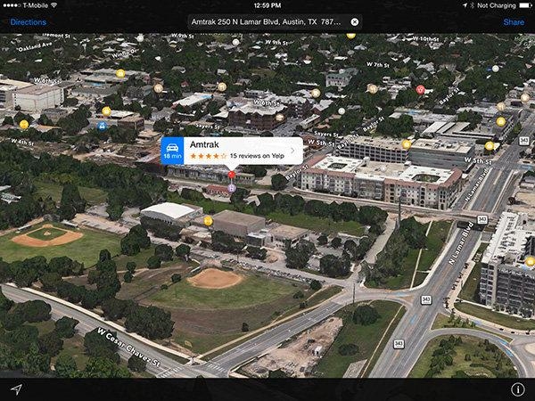 为苹果点赞 地图应用将有重大更新