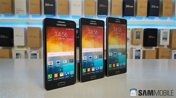 三星中端金属机Galaxy A8再曝光：指纹识别