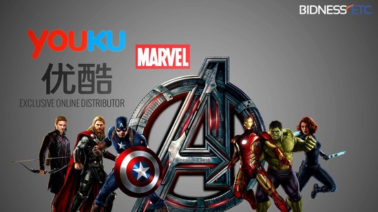 优酷土豆取得漫威系列在中国区的独家网络播放权
