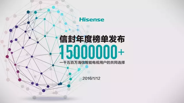 570万玩家预示电视游戏崛起 海信发布智能电视年度数据