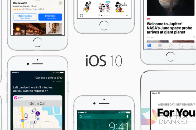 不错！iOS 10两周时间渗透到全美一半以上iPhone