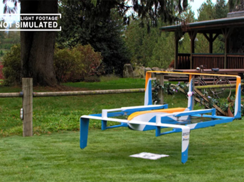 亚马逊2代无人机Prime Air测试成功：超稳定