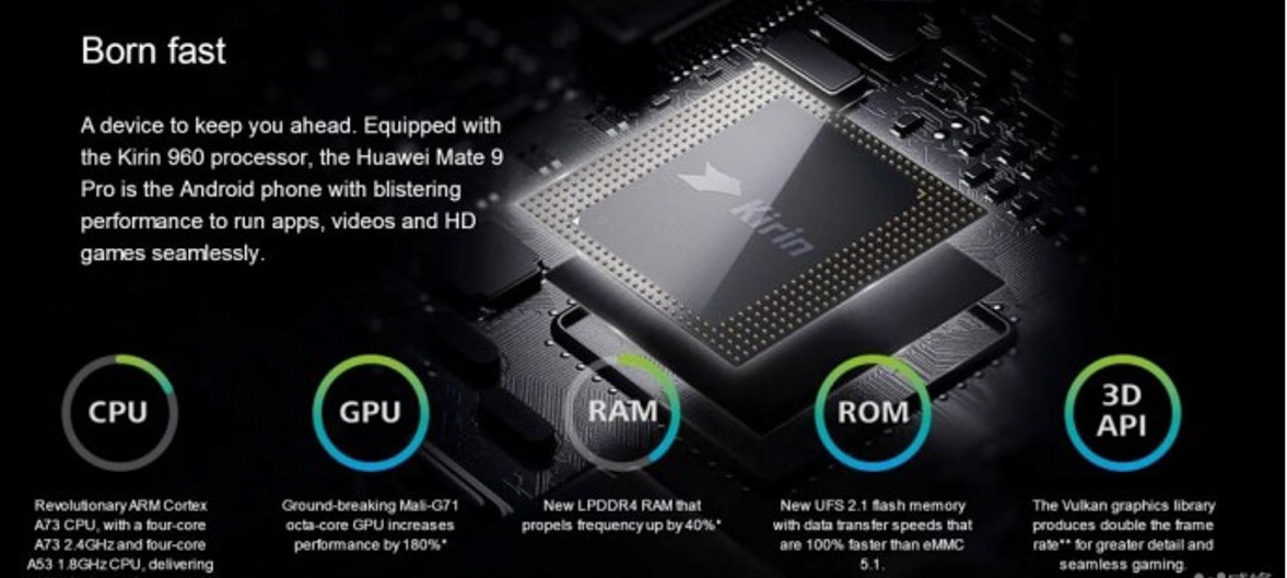 华为自揭老底？ Mate 9 海外官网 UFS 闪存宣传被撤下