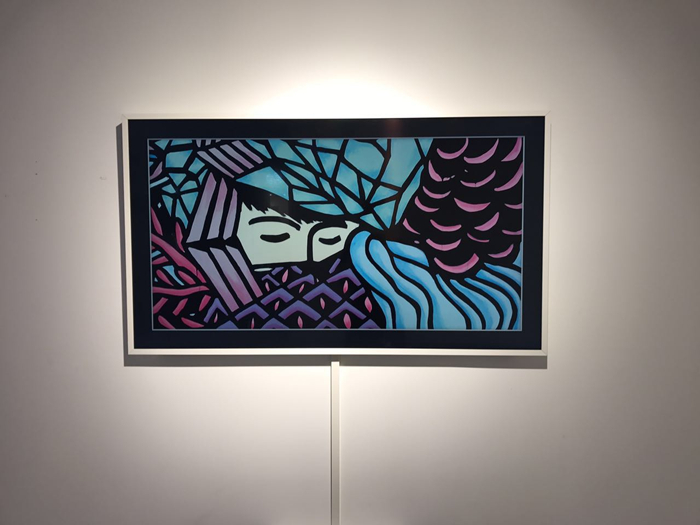 内置100幅大师名画 三星“画·壁”电视为客厅带来了一款艺术品