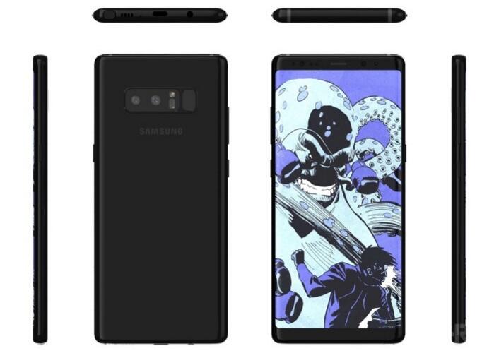 传三星Note 8首发骁龙836 双摄支持3倍光变