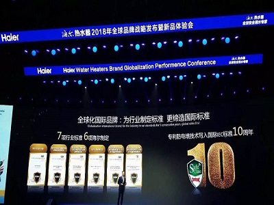 海尔热水器的简历：全世界仅此1份！