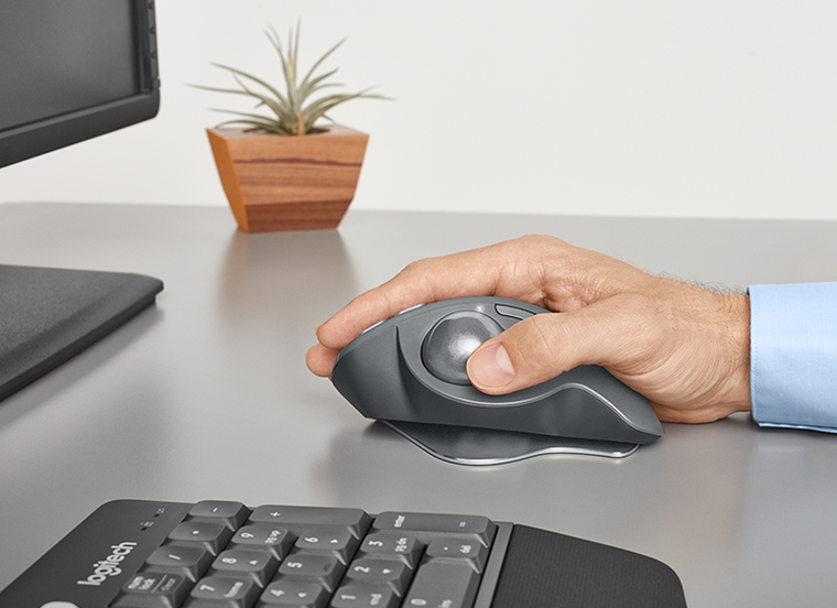 舒适新角度 轨迹全掌控 罗技MX ERGO无线轨迹球震撼发布