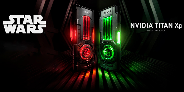 NVIDIA推星球大战特别版Titan Xp显卡 红绿信仰灯光超吸睛
