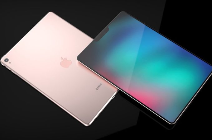 苹果10.5寸iPad X概念美图：95%屏占比 亮屏后震撼