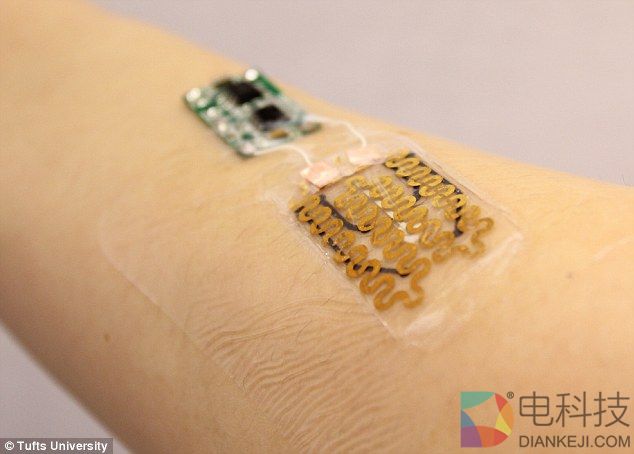 新型智能创可贴内置处理器 可追踪伤口愈合情况