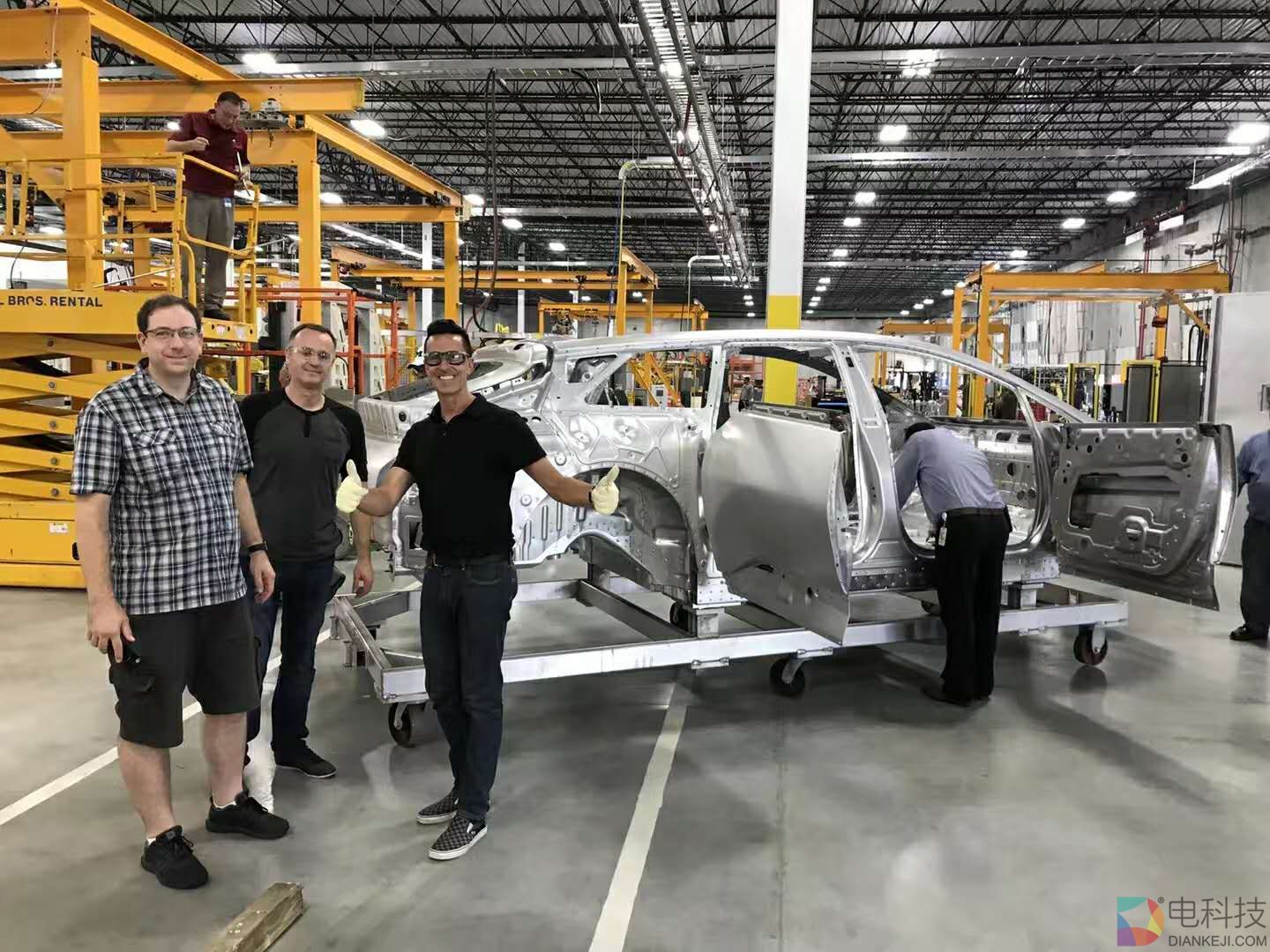 易读|FF提前完成白车身打造 称是量产里程碑事件