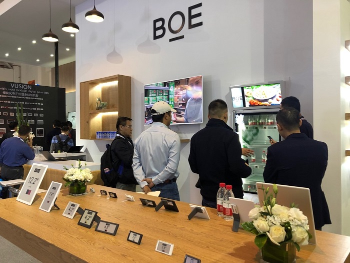 BOE（京东方）智慧零售解决方案亮相CHINASHOP2018