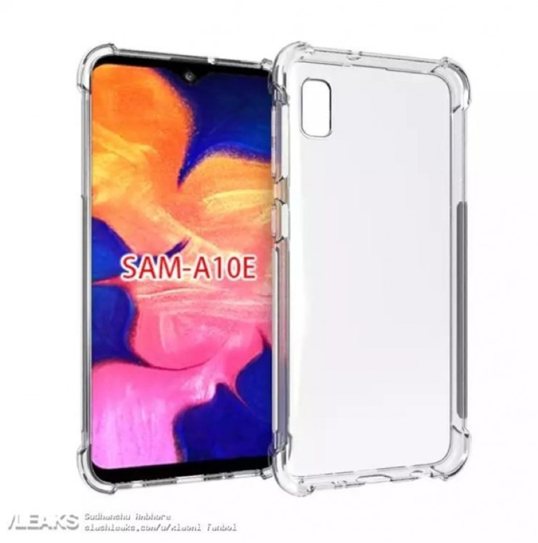 三星A10E渲染图曝光 水滴全面屏设计