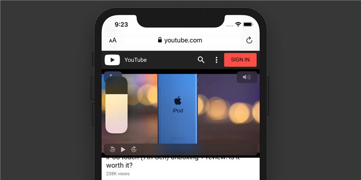 苹果iOS 13带来全新音量调节UI 仅在页面左上角显示