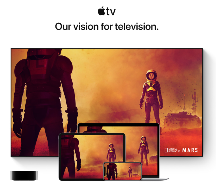 聚焦质量而非数量 Apple TV服务或将今年秋季推出