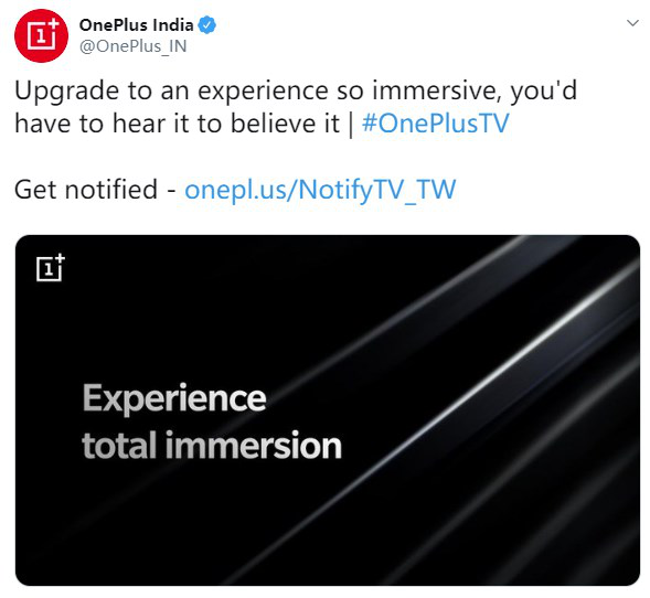  一加官微再曝电视配置：杜比全景声，8扬声器加持，50W输出功率