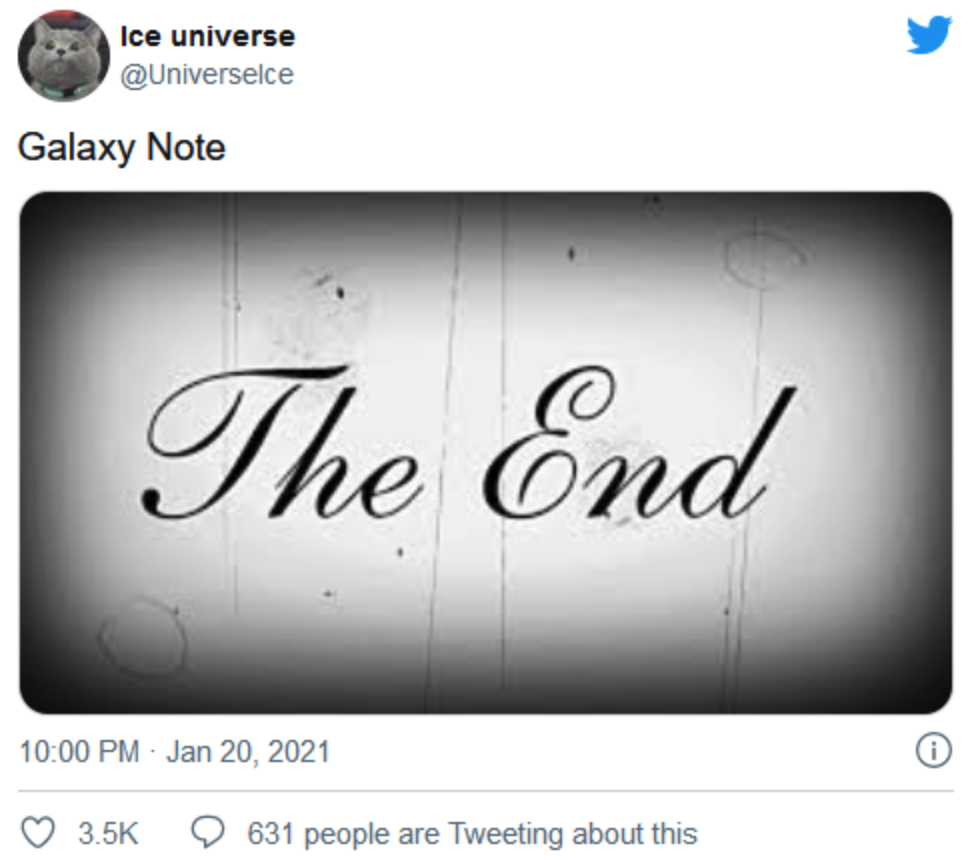 三星停产定位尴尬的Galaxy Note，未来将专注折叠屏手机