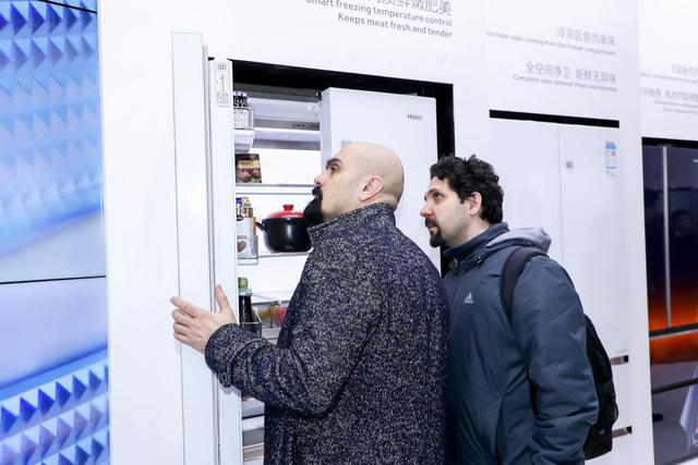 海尔冰箱展会