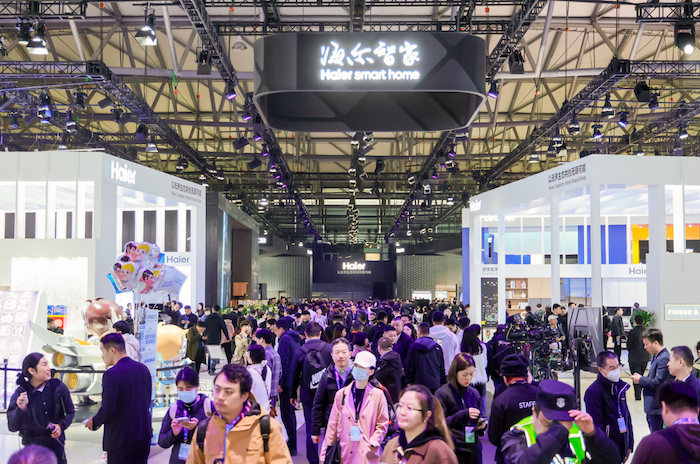  解决生活痛点！海尔智家AWE展示101项原创科技