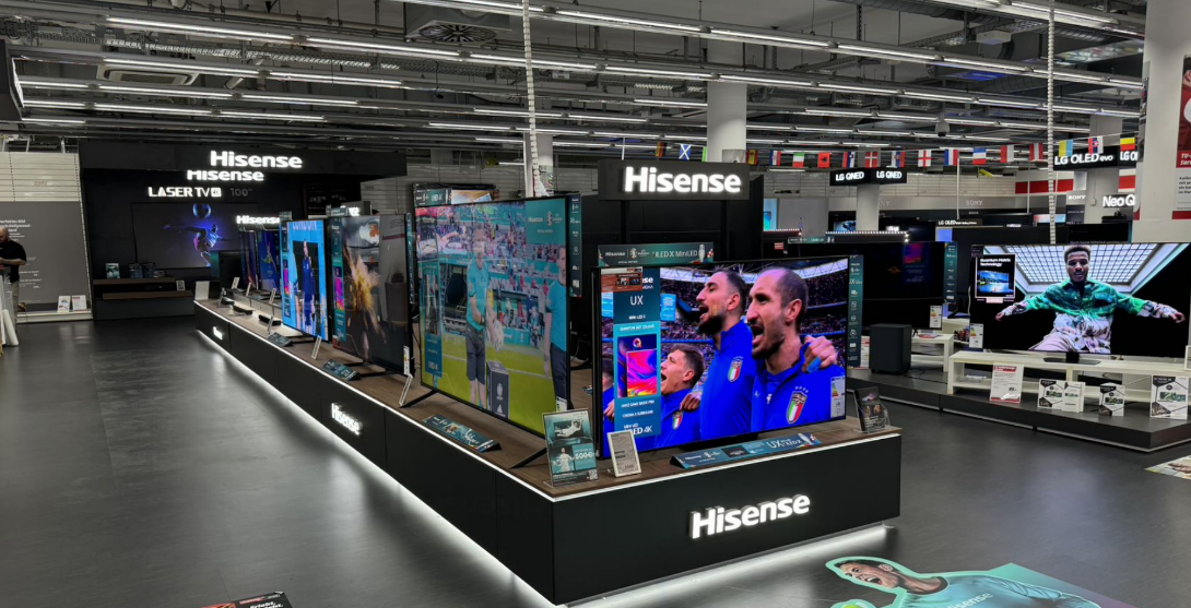  欧洲杯加持：海信电视热销德国位居中国品牌第一