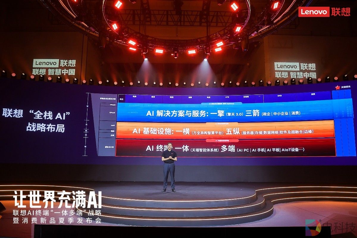 联想刘军： “一体多端”战略，让用户享受全场景无缝连接的应用与服务