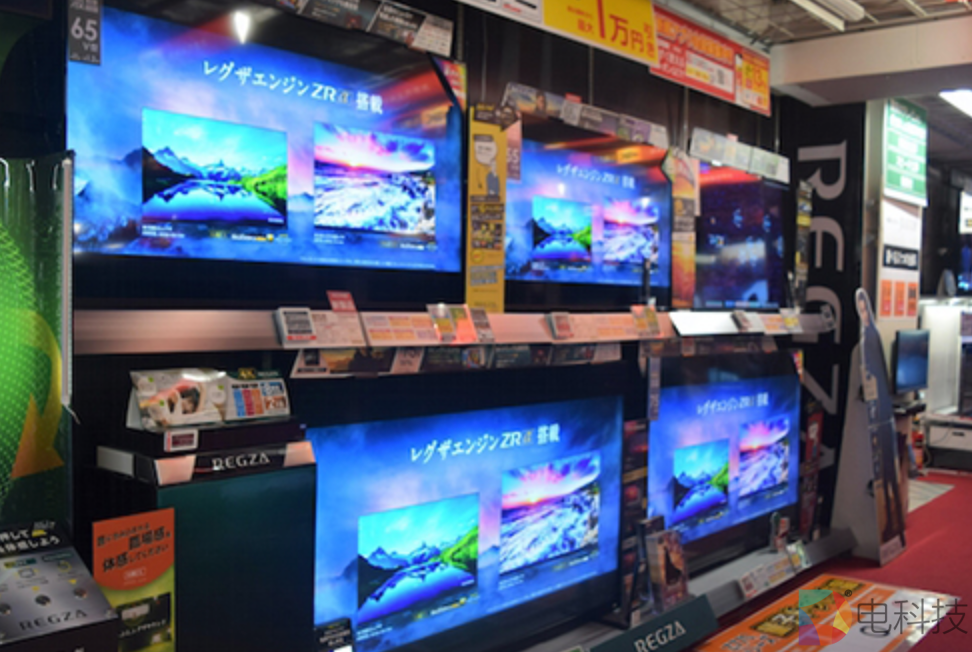 时代巨变，中国电视登陆日本，海信TCL两大品牌占据过半市场