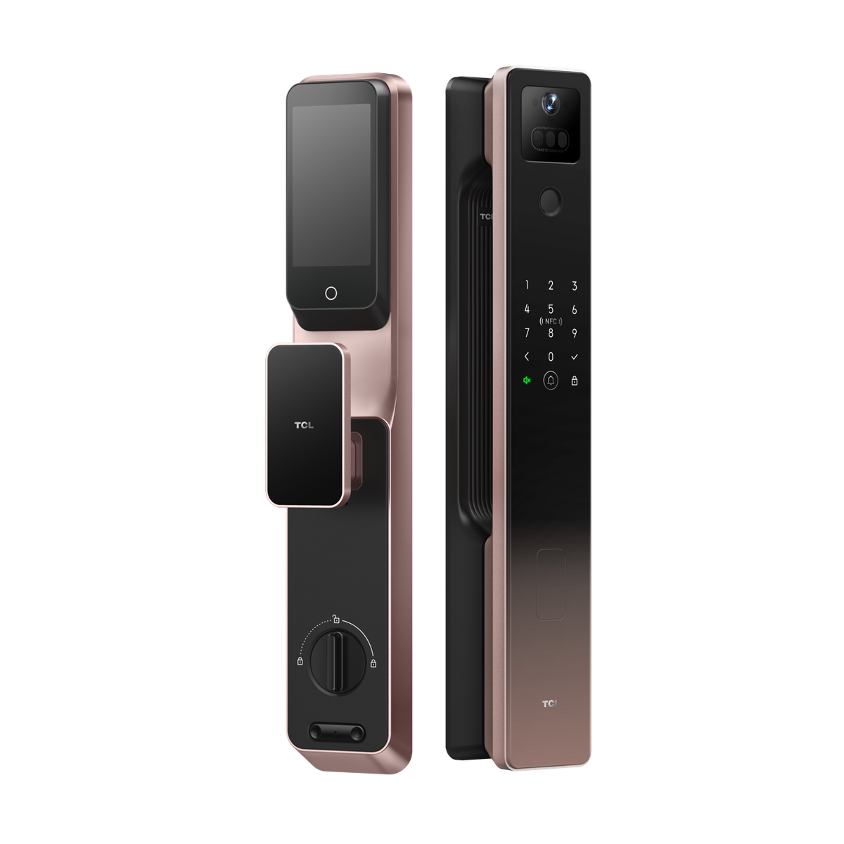 TCL 3D人脸大屏猫眼锁K7G Plus