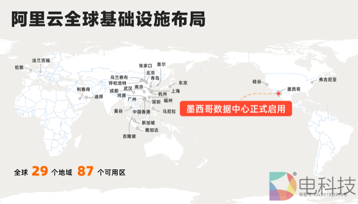 阿里云墨西哥数据中心正式开服，进军拉美市场重要一步