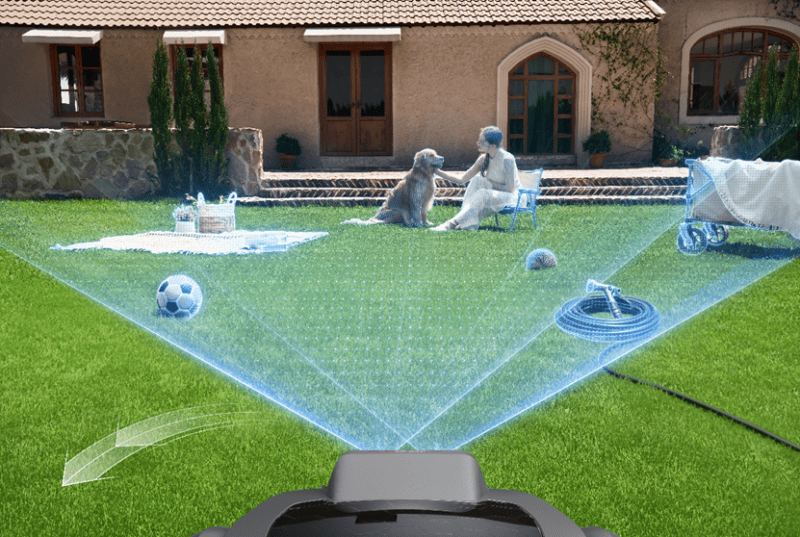 全球首发｜MOVA ViAX系列以AI双目视觉技术革新庭院割草方式