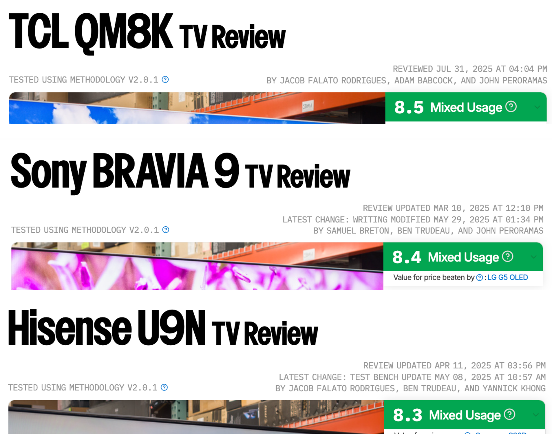 TCL登顶Rtings：场景定义技术，重塑全球标准