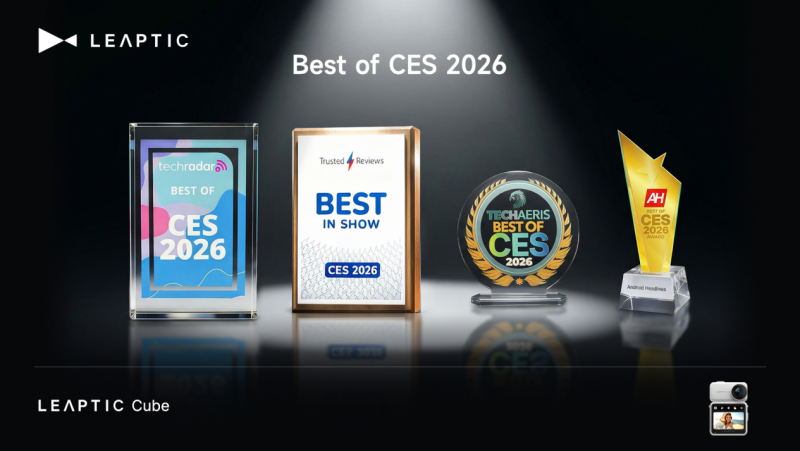 中国影像首登“科技奥斯卡”,光子跃迁以首款8KAI拇指相机定义CES2026