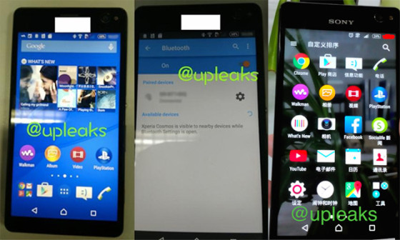 疑似索尼Xperia C4曝光：搭载联发科处理器