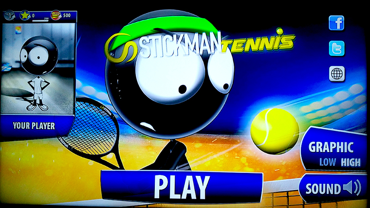 火柴人的大屏逆袭《火柴人网球2015》TV版测评