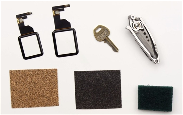 摩擦摩擦！苹果表屏幕抗划测试 惨不忍睹