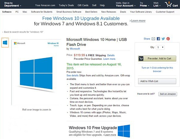 钱的问题？745元正版Win10优盘要买么