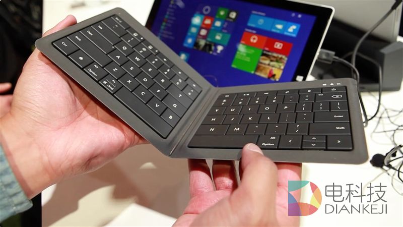 微软,可折叠键盘,超薄便携