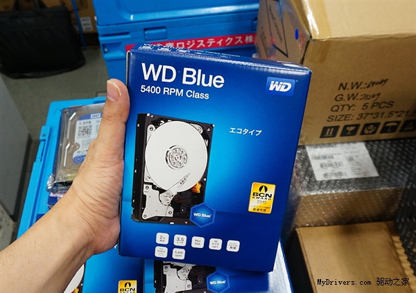 西数蓝盘,降速,5400转