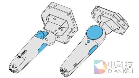 Vive的手持控制器造型奇特
