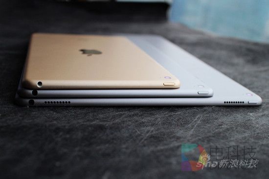 iPad Pro机身顶部底部都有扬声器
