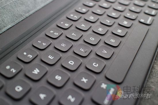 Smart Keyboard键盘表面材质