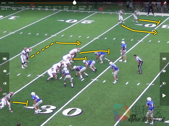 Hudl运动分析软件截图