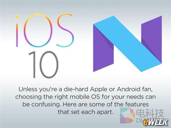Android 7.0对比iOS 10：孰优孰劣？