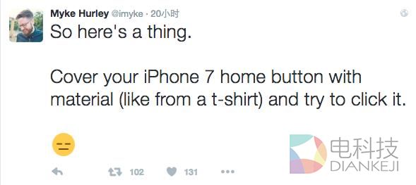 想在冬天使用iPhone 7 你得小心Home键