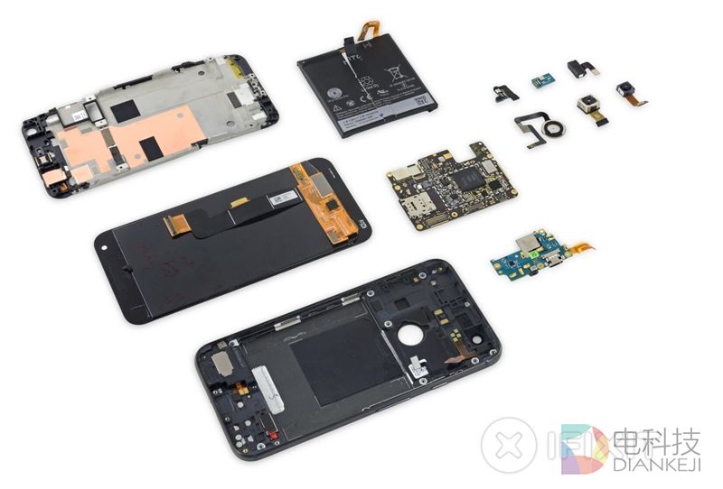 谷歌Pixel XL完全拆解：屏幕一下就废了&hellip;&hellip;
