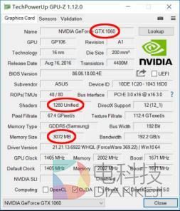3G/6GB显存GTX 1060对比测试：差距惊人