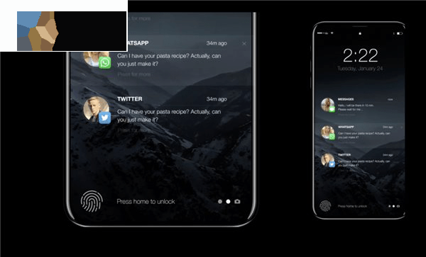 苹果新专利显示：iPhone 8真要去掉Home键！