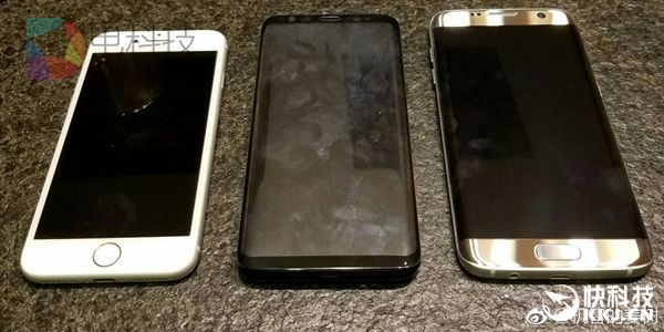 三星S8/S7e对比iPhone 7：全面屏的胜利