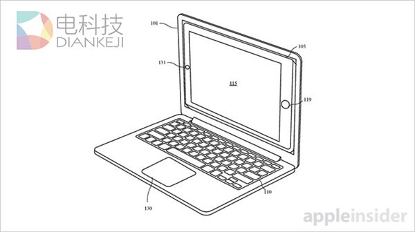 苹果新专利脑洞大开：iPhone/iPad秒变笔记本