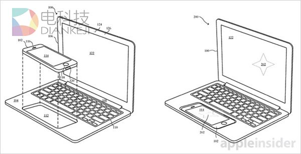 苹果新专利脑洞大开：iPhone/iPad秒变笔记本