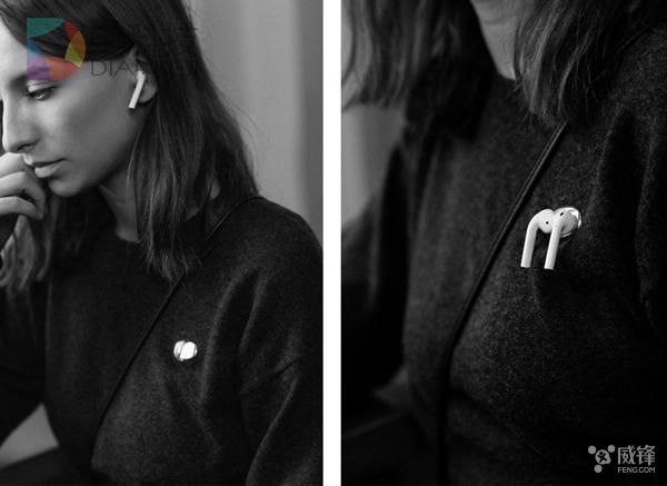 还在担心AirPods容易丢失？一个胸针搞定